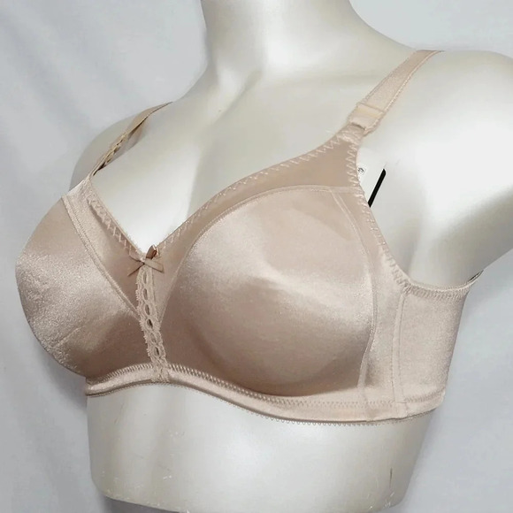 44D Bali 3820 Double Support Wire Free Bra Nude‎ - Picture 3 of 6